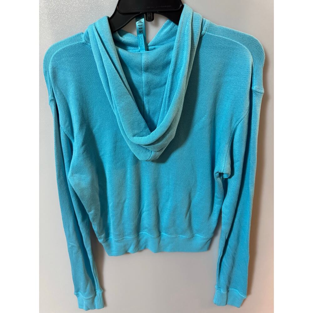 SKIMS French Terry Modal Classic light weight Hoodie Cyan size XS (New) - Picture 7 of 7
